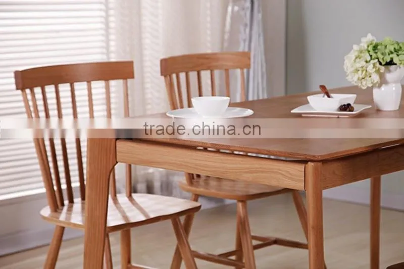 Elegance hotel wood dining chair for cafe