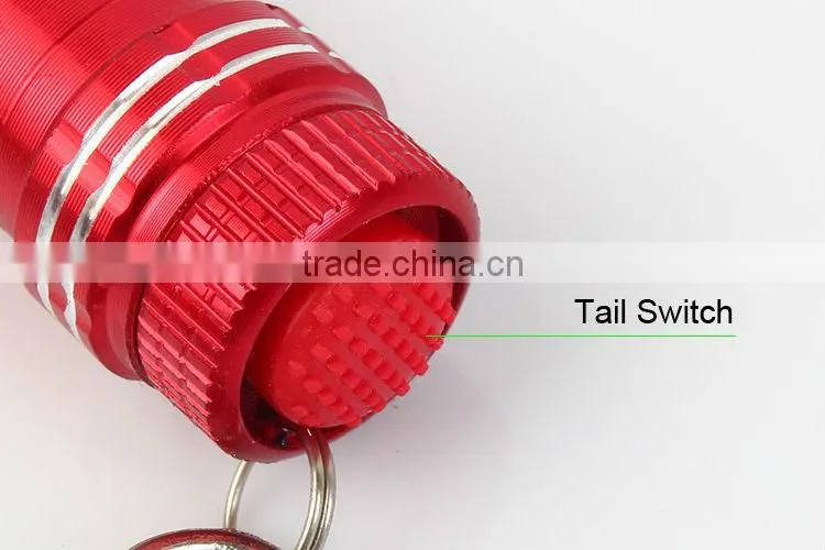 Goread E03 3LED aluminum mini led torch keychain