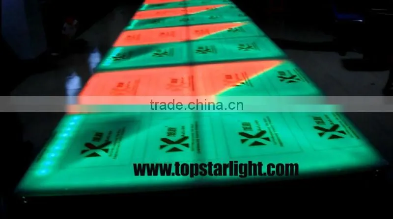 hot sale:New effect led acrylic dance floor/led lights floor mounted