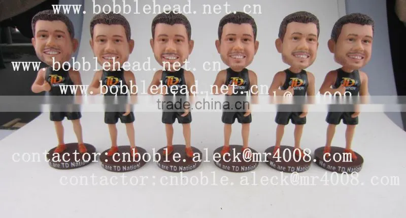 custom high quality resin bobbleheads
