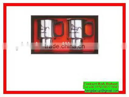 Top quality custom-made clear stainless steel oil bottle
