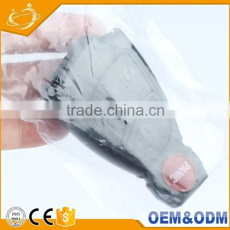 OEM & ODM Good Quality ABS 4 button auto key cover car key case shell for benz