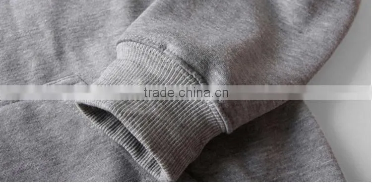 new men leisure popular fleece teenagers jacket for blank hoodie sweatshirts