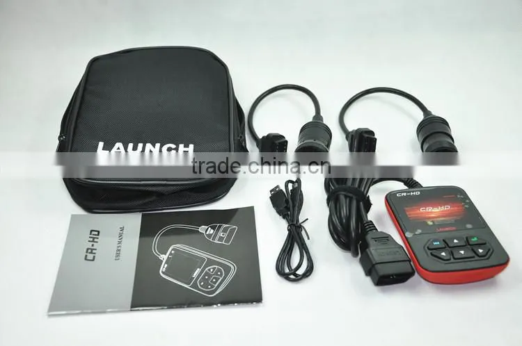 LAUNCH CR-HD Heavy Duty Truck Code Reader standard protocols J1939/J1708 CRHD 100% Original Free Update by Launch Website
