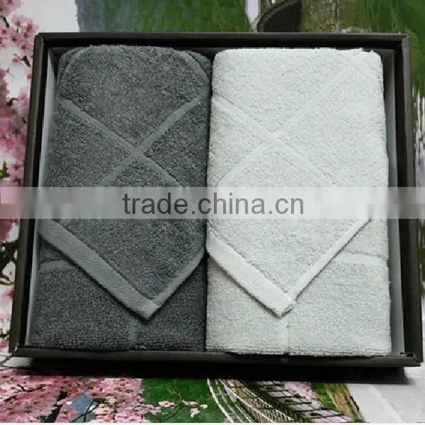 100% bamboo fiber yarn dye super soft bath towel