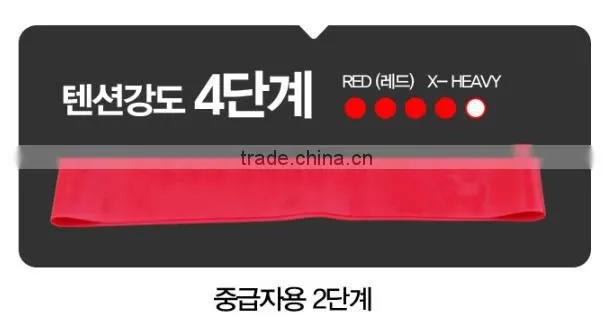 LATEX RESISTANCE BAND / equipment gym/BAND