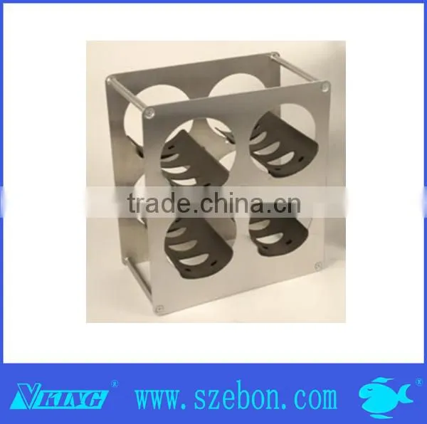 High quality stainless steel wine rack for five-star hotel