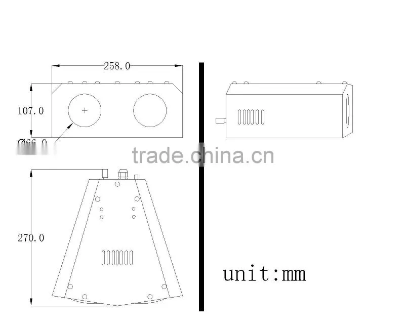 new Two Heads Double Lens Led Effect Light