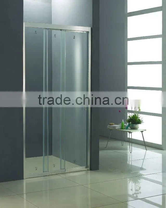 Aluminum Framed Folding Simple Tiple Shower Door & Shower Enclosure Shower Screen (KD4101)