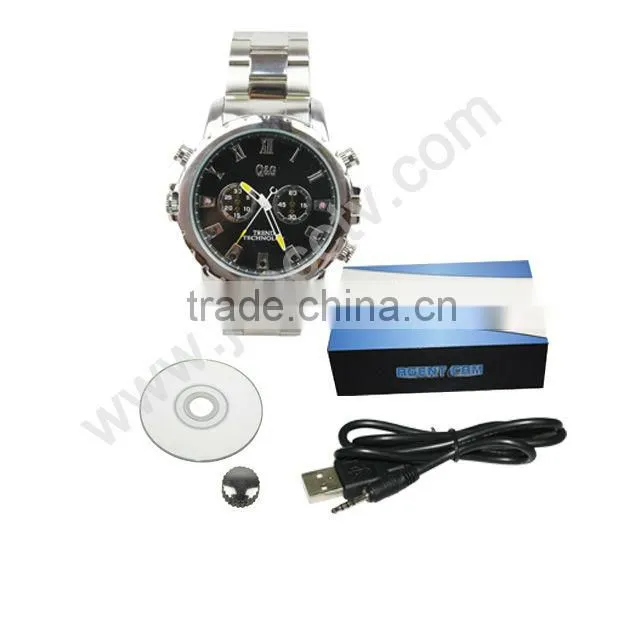 JVE-3105G-3 1280*720 HD Hidden Hand Watch Camera with Video Recording and Picture-taking/watch model hidden camera