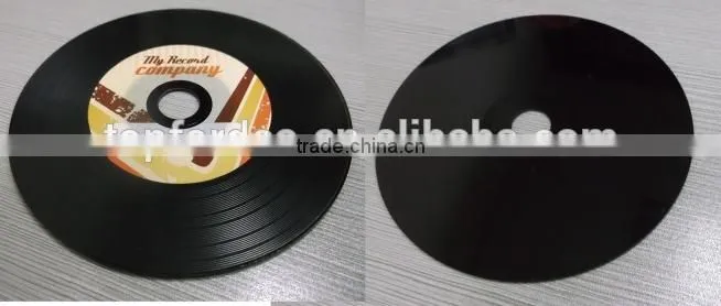 700MB 52X Wholesale Blank black vinyl CD