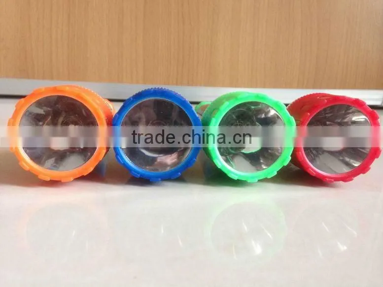 New design plastic mini led flashlight