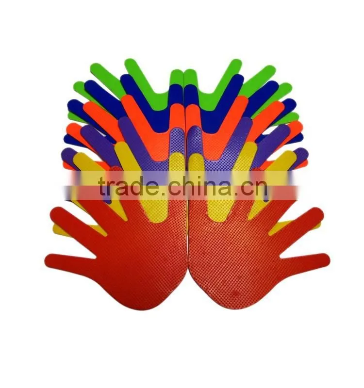 Colorfull TPR Hand Mark For Kids Ourtdoor Fun