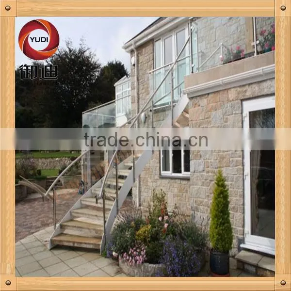 Australia popular low prices framless glass fencing aluminum spigots for sale
