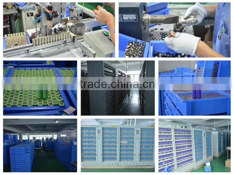 800mAh-3000mAH 3.7v 18650 rechargeable lithium battery
