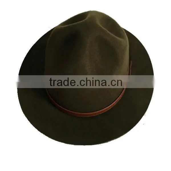 Military Campaign Felt Hat