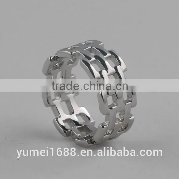 Professional Factory Wholesale Fashion Ring, New Crystal Ring, Stainless Steel Ring