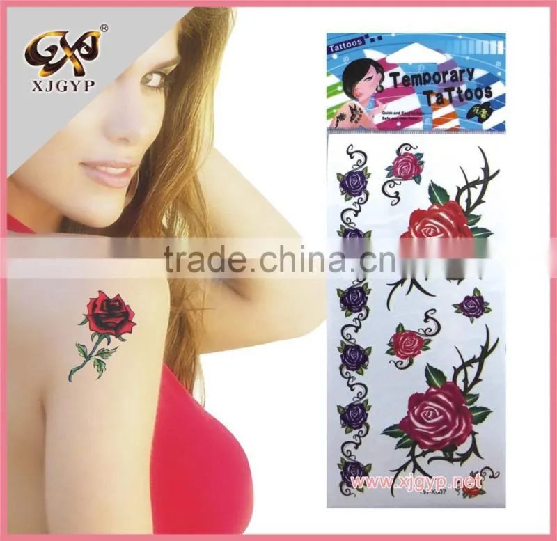 tribal tattoo sticker/tattoo sticker paper/tattoo sticker for girl