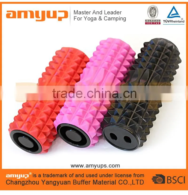 2016 NEW Eva yoga massage hollow foam roller