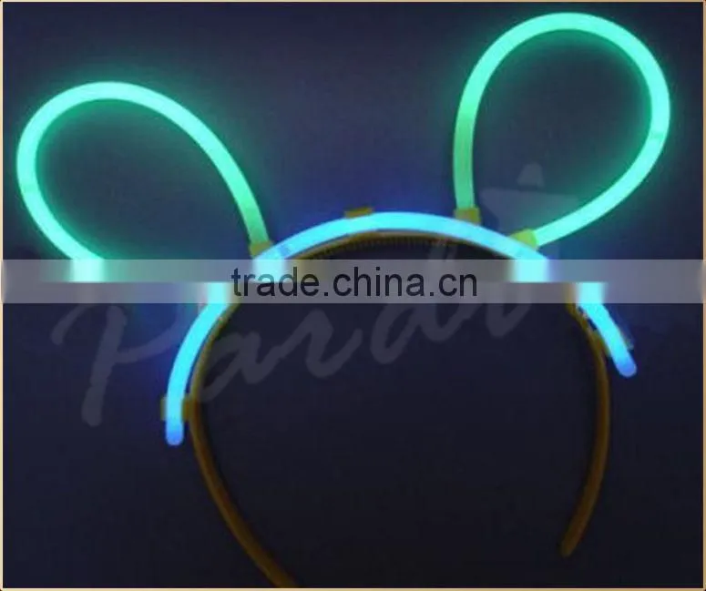 Hot carnival party glow hairclip glow in the dark hair band