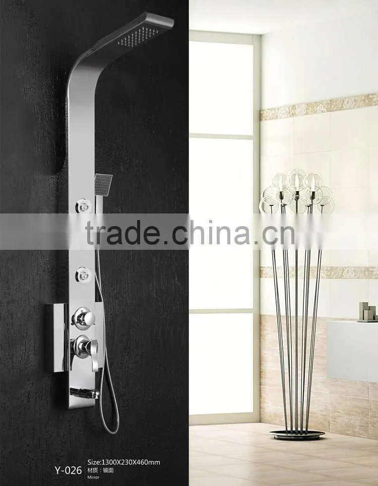sanitary fitting massage panel shower column set Y-026