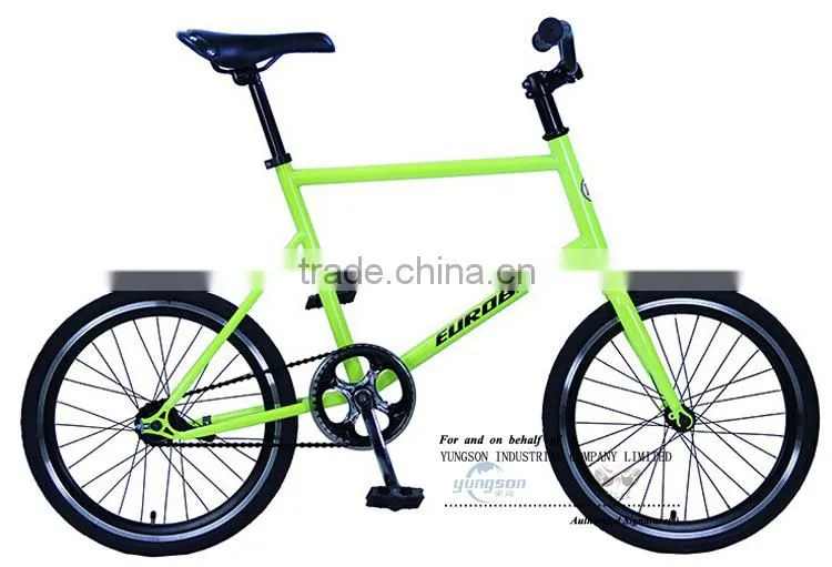 Colorful fixed gear bike for kinds 20er small wheel