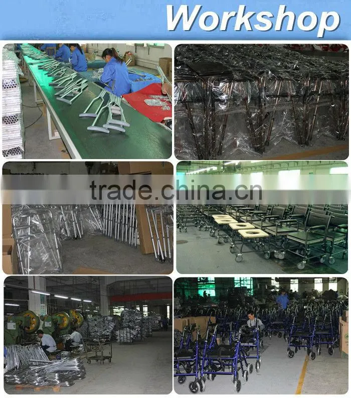 Steel toilet safety walkers rehabilitation mobility aids
