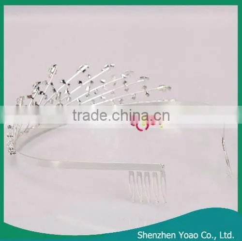 Noblest Tree Branch Rhinestone Crown Headband