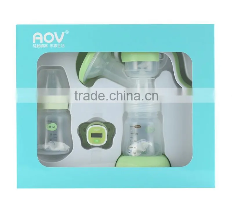 Best baby shower favors gift high quality manual breast pump for first year mom BPA FREE