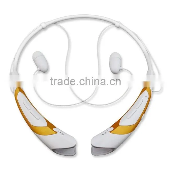HBS-760 Stereo Bluetooth Earphone Wireless Neckband Style Headphones in-Ear Earbuds Headset