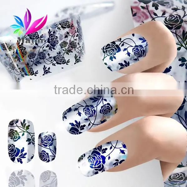 Fashion Nail Art Transfer Stickers 3D Design nail foil