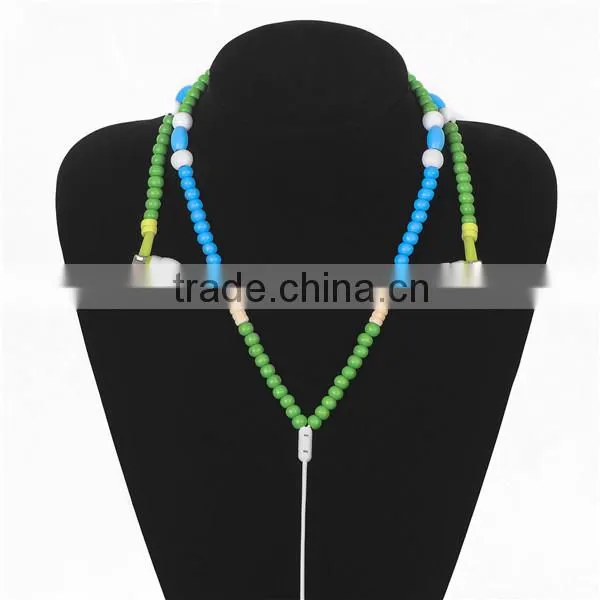 pear earphone,jewelry earbuds,silver earbuds,