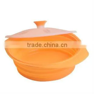 High quality and collapsible design silicone bowl