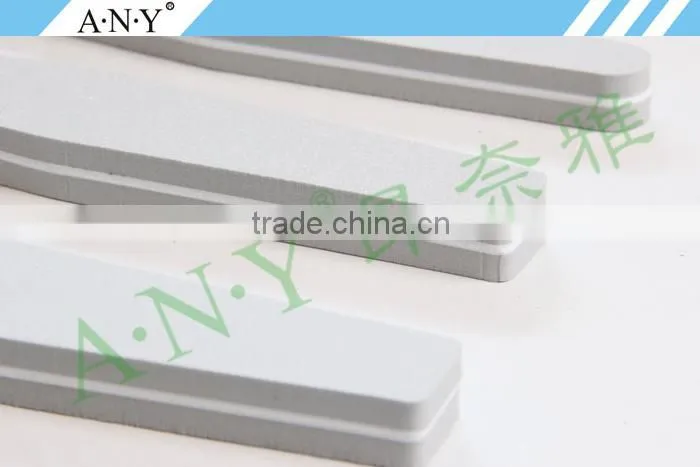Finger Nails Shapes Sanding Grey Sponge Nail File Tool Rokest Shape 100/180 Grit