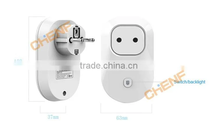 Cheaper High Quality European Plug Wifi Wireless Remote Controll Socket