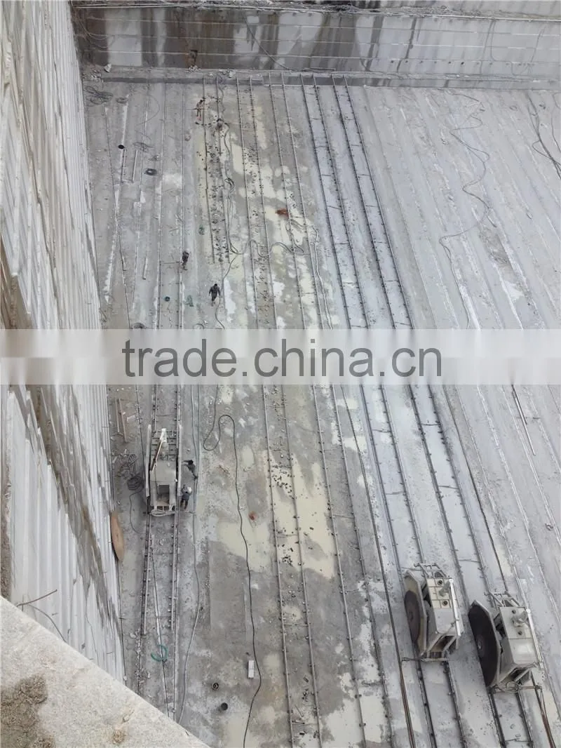 TJSN double blade quarry cutter, granite cutting machine