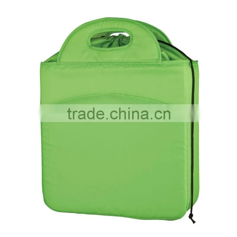Chill Out Drawstring Kooler Bag-Red
