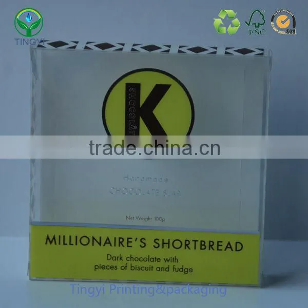 custom printing pet pp pvc boxes wholesale