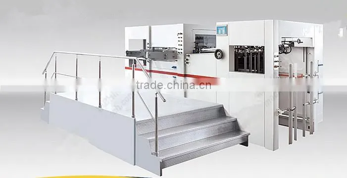 Flat Bed Paper Board Automatic Die Cutting Machine