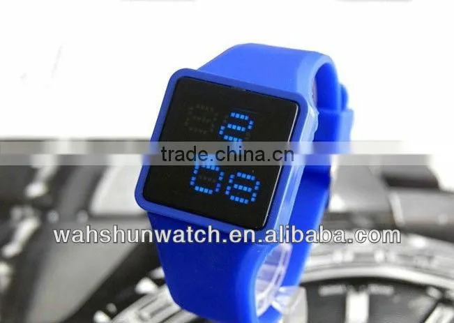 top selling cheap sports promotion lcd display touch screen led watch