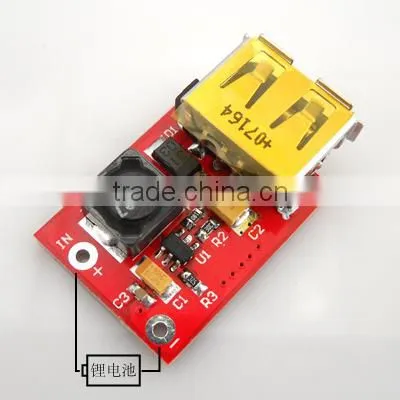 Lithium battery booster plate dc 2.7V -5V to dc 5.12V 1000mAh USB boost module