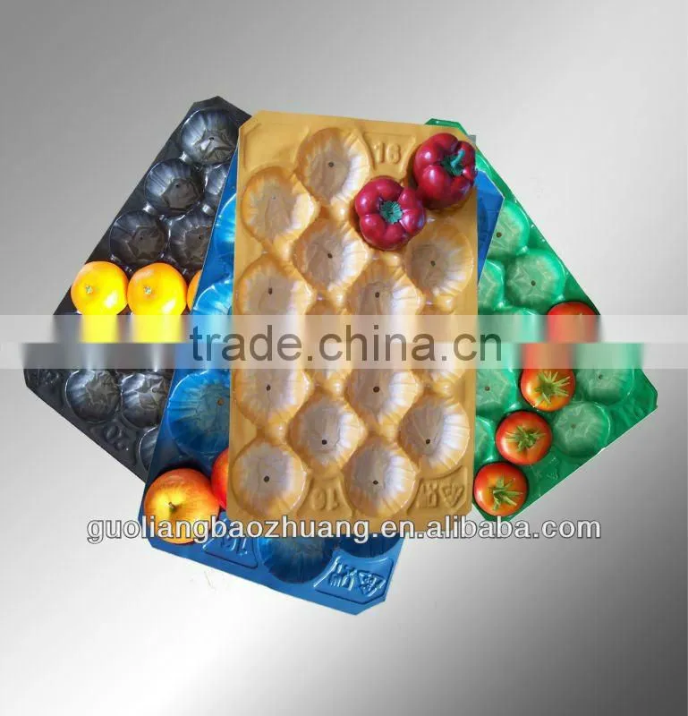 Plastic Stackable Fruit Tray