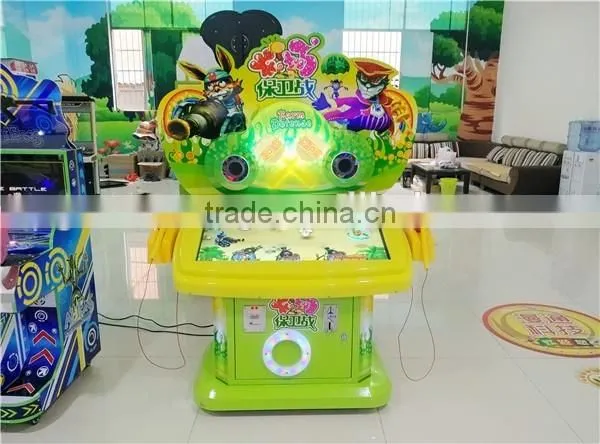 Mantong Happy Farm Defense hitting Animals and Zombie redemption game machines for hot sale