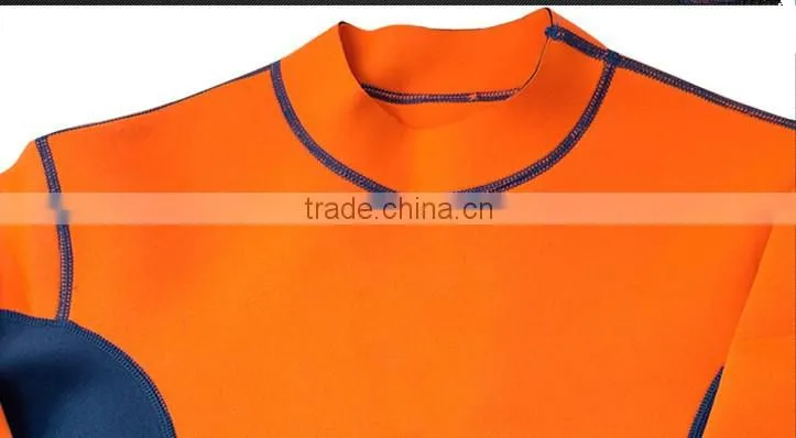 Diving scuba Long sleeves wetsuit T-shirt for Men Keep warm UPF 50+