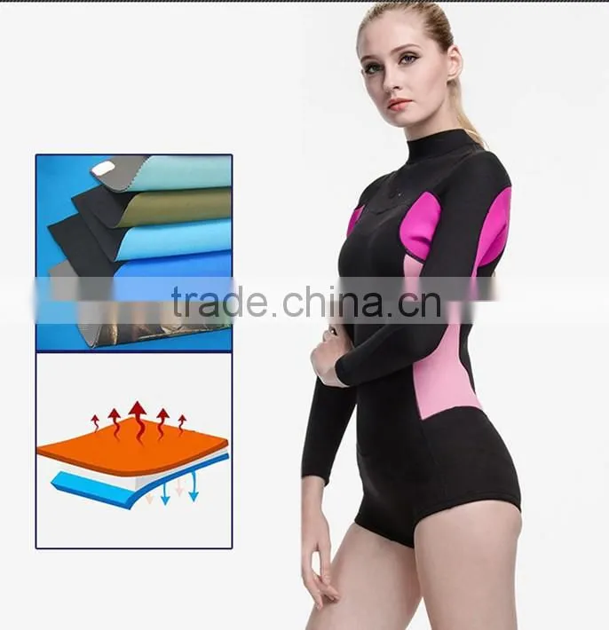 Women Swimsuit ,training Swimwear,Short sleeves bikini Wetsuit
