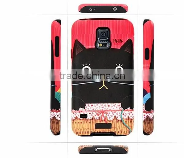 Alibaba Hot sale fashion tpu pc cases for samsung s5