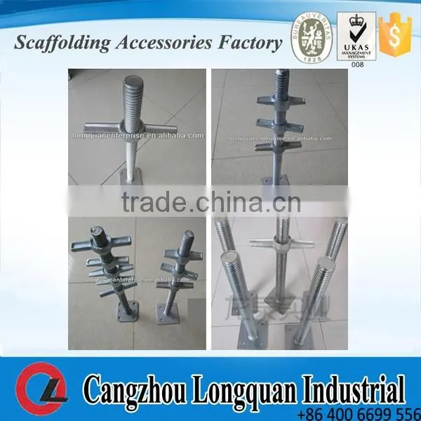 Hot selling scaffolding formwork accessories Adjustable U Head screw jack base