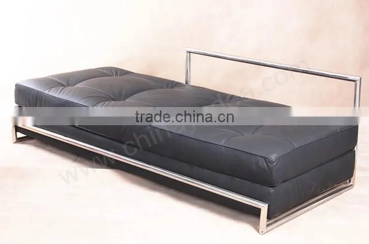 Modern office couch leather sofa couch Eileen Gray Daybed office couch