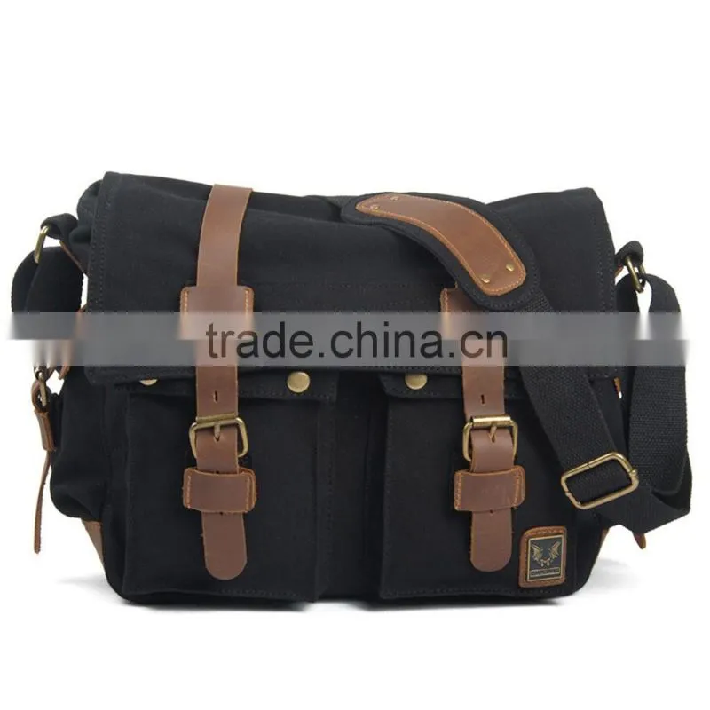 Custom travel shoulder leather bags man small shoulder bag china supplier tote bag 2016