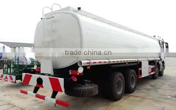 Shaanxi 8*4 oil fuel tank truck rhd lhd for sale